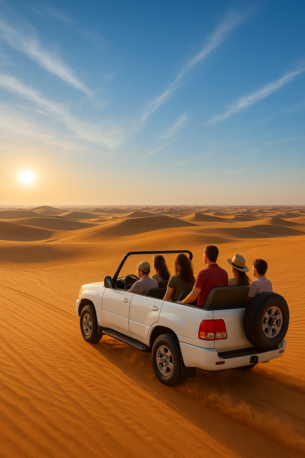 desert adventure in dubai morning