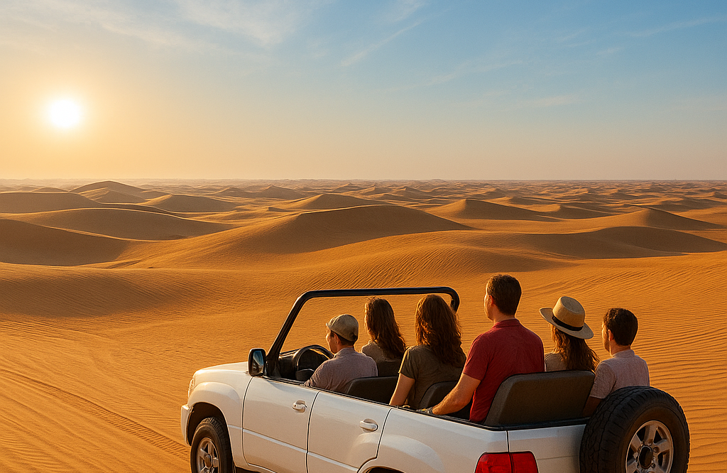desert adventure in dubai morning